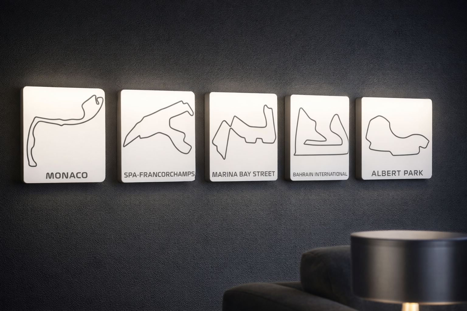 F1 Track Lightbox