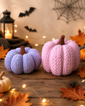 Knitted Style Pumpkin